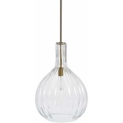 Noordbroek 14"L x 14"W x 23"H Rustic Clear/Metallic Pendant - Boutique Rugs