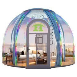PC Star Room Douyin Internet celebrity restaurant Bubble House Outdoor B & B Transparent tent Glass Sun room Scenic dining