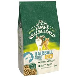1.5kg Turkey Hairball James Wellbeloved Dry Cat Food
