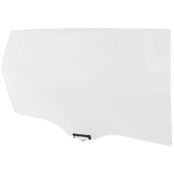 JC Whitney Door Glass, Rear, Passenger Side, 1-year unlimited-mileage warranty JRK48130027