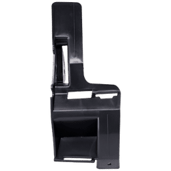JC Whitney Bumper End Plastic Primed, Rear, Driver Side, Lower, 1-year unlimited-mileage warranty RM76110022