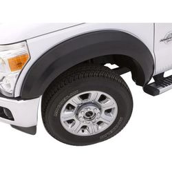 Lund Fender Flares Plastic Black Elite EX-ExtraWide Series, Front, Driver & Passenger Side, Lifetime limited warranty EX113SA