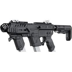 Recover Tactical P-IX+MG PG9 SR20 Metal Front Guard Buffer Tube Black PIXPMGST01