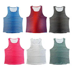 Running Vest Athletics Tank Top Runnning Speed Fitness Shirt Sleeveless Mens Clothing Athlete Track Field Singlet