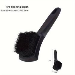 TEMU Car Tire Brush, Pp Material Car Wash Towel Cleaning Tool