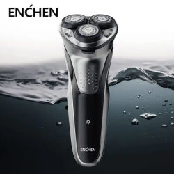 ENCHEN Blackstone plus Electrical Rotary Shaver Full Body Washable IPX7 Waterproof Dry Wet Dual Use Rechargeable Shaving Machine