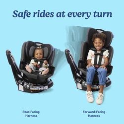 Graco EasyTurn 360 2-in-1 Rotating Convertible Car Seat - Solae