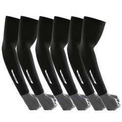 TEMU 3 Pairs) Men's High-elastic Breathable Quick-dry Running Cycling Fishing Arm Sleeves For Outdoor Sports And Basketball