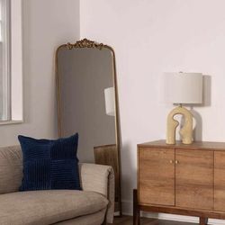 Pierrelaye 24"H x 14"W x 14"D Modern White/Beige Table Lamp - Boutique Rugs