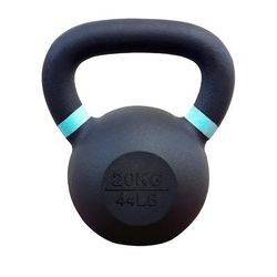 TEMU Kettlebell 20kg Cast Home Gym Equipment Fitness Workout Functional Conditioning Strength Training Single Piece Only Weights (4kg - 24kg)