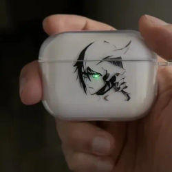 Anime Ulquiorra Cifer coque transparente en TPU pour Airpods Pro 2 1 3 housse en Silicone souple Air Pods4 1/2/3 housse pour écouteurs