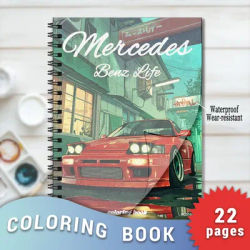Racing Adult Coloring Book - 8.3x 11.2 Inch 22 Page Coloring Book - Helps Reduce Stress and Ease Emotions