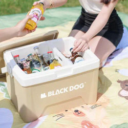 Blackdog New Outdoor Camping Thermal Box Portable Multifunctional Refrigerator Fresh Food Cooler Camping Equipment