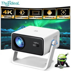 ThundeaL TD85W Full HD 1080P Mini Projector Android Auto Focus Portable Beam Projector TD85SE 4K Home Theater Outdoor
