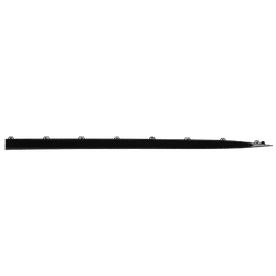 JC Whitney Rocker Panel Trim Black, Passenger Side, Front Section, 1-year unlimited-mileage warranty GM43050025
