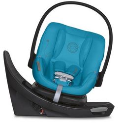 Cybex Aton G Swivel SensorSafe Rotating Infant Car Seat - Beach Blue