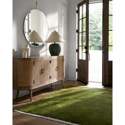 Follonica 43"H x 36"W x 0.25"D Modern Gold Accent Mirror - Boutique Rugs