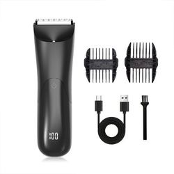 TEMU Men's Body Hair Trimmer, Electric Shaver, Electric Hair Trimmer, Men's Shaver Trimmer