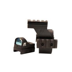 NcSTAR Shotgun Barrel/Mag Tube Micro-Dot/Rail Mount Black Mossberg 500/590 MSHBDMOSG