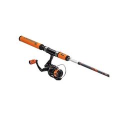 ProFISHiency 5ft High Vis Orange Micro Spinning Combo Multicolor PRO5SPINOG