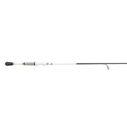 Lew's MACH 1 Spinning Rod 7ft 1-PC IM7 Graphite Rod w/ Medium and Fast Winn Dri-Tac Split-Grip Graphite Skeletal Reel Seat White/Black/Green M1APSR