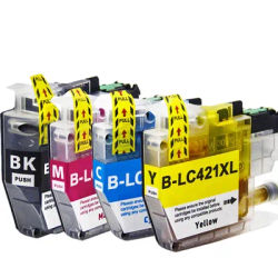 Compatible LC421XL LC421 421XL Ink Cartridge For Brother DCP-J1050DW MFC-J1010DW DCP-J1140DW printer