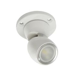 Lumitec GAI2 372 Lumens White Dimming/Red / Blue Non-Dimming Heavy Duty Base Light w/White Housing 111802