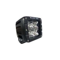 Black Oak LED Pro Series 2in LED Spot Pod Light Black 2S-POD10CR