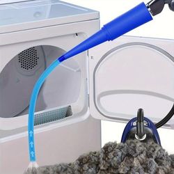 TEMU Dryer Vent Cleaner Kit Dryer Vent Vacuum Attachment, Multiple Combinations V1 Lint Remover Power Washer And Dryer Vent Vacuum Hose Vacuum Attachment
