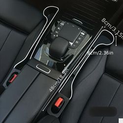 TEMU 1 Pair Of Car Seat Cup Holders - Multifunctional Plastic Organizer For Front & Rear Seats, Ideal For Storing Interior Accessories & Maintaining , Car Storage Organize