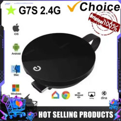 HDMI-compatible Support Chromecast Google Wireless WiFi mirascreen HD Display Dongle Media Streaming Video Tv Smart Home For ios
