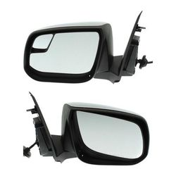 JC Whitney Mirror Chrome, Driver and Passenger Side, 1-year limited warranty SET-JGM07ER