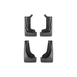 Weathertech Mud Flaps Rubber Black No-Drill Series, Lifetime limited warranty 110176-120176