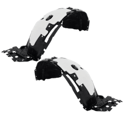 JC Whitney Fender Liner, Front, Driver & Passenger Side, Inner, 1-year unlimited-mileage warranty SET-RN22210053Q