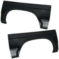 JC Whitney Wheel Arch Repair Panel Steel, Driver & Passenger Side, 1-year unlimited-mileage warranty SET-JC26290035