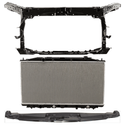 Replacement Radiator Factory Finish, 1-year unlimited-mileage warranty KIT-011725-125