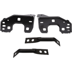 Replacement Bumper Bracket, Front, Driver & Passenger Side, 1-year unlimited-mileage warranty SET-RC01310073-A