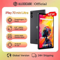 ALLDOCUBE iPlay 70 mini Ultra Gaming Tablet 8.8'' 2.5K 144Hz Snapdragon 7+Gen3 20GB（12+8 Virtual）RAM 256GB ROM Android14 7300mAh
