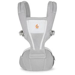 Ergobaby Alta Hip Seat Mesh Baby Carrier - Pearl Grey