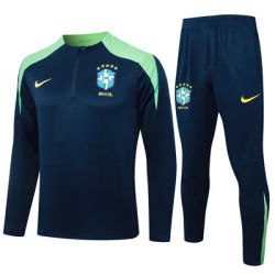 Nike Soccer Jerseys Men Anti-Shrink Sweat Absorbing Comfortable Fashionable Youth Sportswear Training Suit Black Green