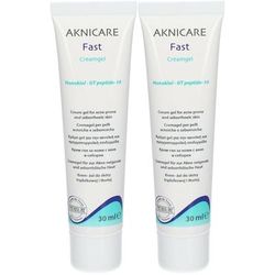 AKNICARE Fast Cremagel Set da 2 2x30 ml Crema basica