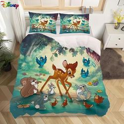 TEMU 3pcs Duvet Cover Set - Day Cute Cartoon Bedding Set - Soft Comfortable For Bedroom/ - All Home Decor - Multi Size