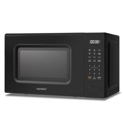 TEMU Comfee' 700w 20 Litre Digital Microwave Oven With 6 Cooking , Cook, 11 Power Levels, And Memory Function - Black - Cm-e202cc (bk)