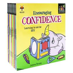TEMU My Behaviour And Emotions Library 20 Books Box Set: Anxiety, Confidence, Bullying, Sympathy, Lying, Jealousy, Anger, Patience, Sharing, Bad Manners, Kindness