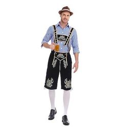 Costume Cosplay Oktoberfest / Birra Cosplay Adulti Per uomo Birra Oktoberfest Feste Vestirsi