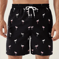 Short de plage imprimé 3D pour hommes et enfants, pantalons respirants, streetwear décontracté, maillot de bain à motif simple, petits animaux et plantes, tendance de la mode