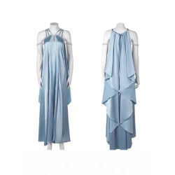 TV Fantasia Padme Amidala Cosplay Costume Women Dress Sleepwear Revenge of the Sith Nightgown Outfits Halloween Carnival Suit