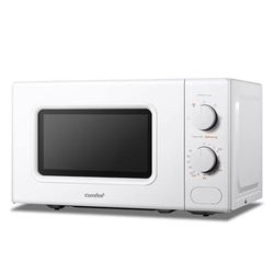TEMU Comfee' 700w 20l White Microwave Oven With 5 Cooking Power Levels, Quick Function, And Kitchen Manual Timer - Cm-m202cc (wh)
