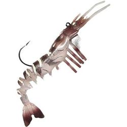 Vudu 2in Glow Rigged Shrimp - 2 Pack - Bayou Brew 1/0