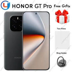 Original HONOR GT Pro 5G Mobile Phone 6.78" OLED Screen Snapdragon 8 Elite Android 15 Battery 7200mAh Google Play Sarmetphone